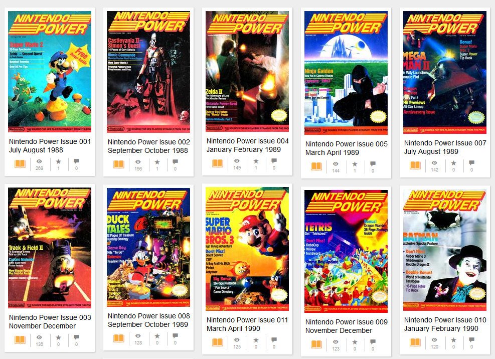 Nintendo power download all 285 issues